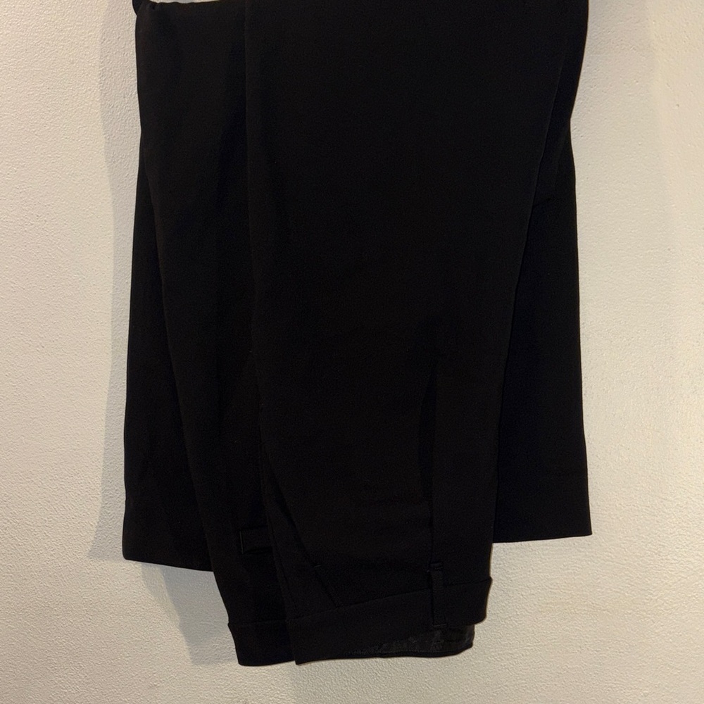 rag & bone Black Straight-Leg Trousers
